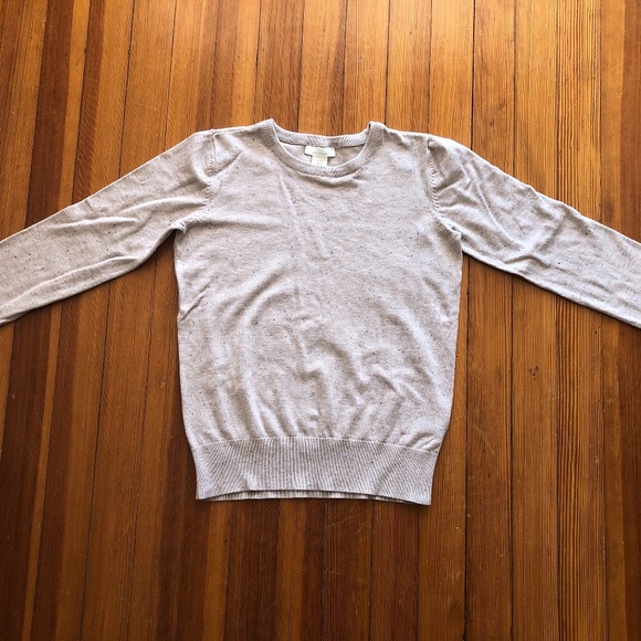 H&M Speckled Slub Crew Neck Sweater - Picture 2 of 8